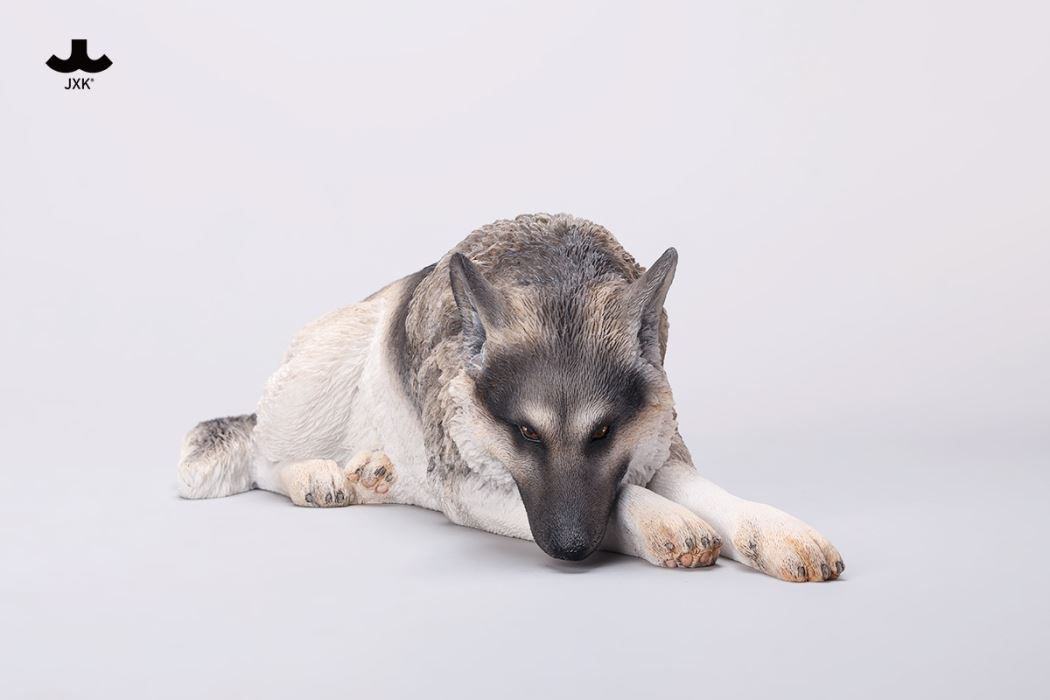 Prone German Shepherd JXK254 1/6
