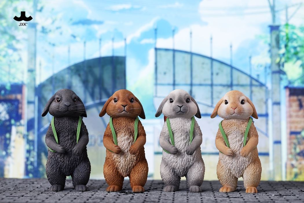 American Lop Rabbit Figurine 1/4