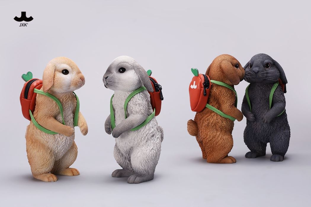 American Lop Rabbit Figurine 1/4