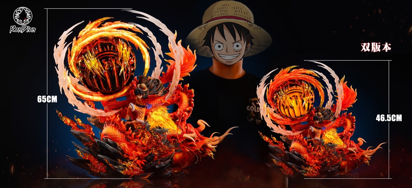 Hellfire Luffy vs Kaido - One Piece