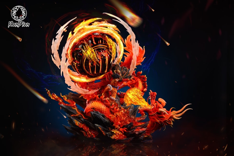 Hellfire Luffy vs Kaido - One Piece