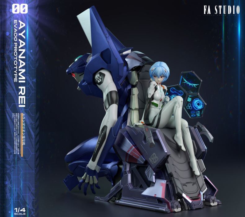 Ayanami Rei & Evangelion Unit-00 - Neon Genesis Evangelion