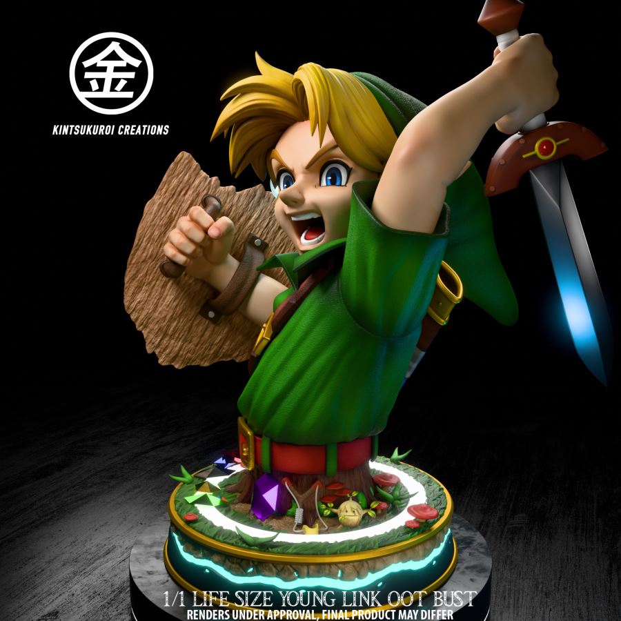 YOUNG LINK OOT 1/1 Lifesize Bust