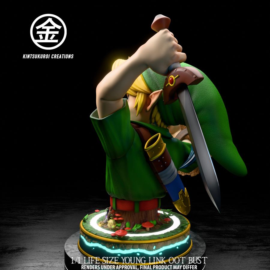 YOUNG LINK OOT 1/1 Lifesize Bust