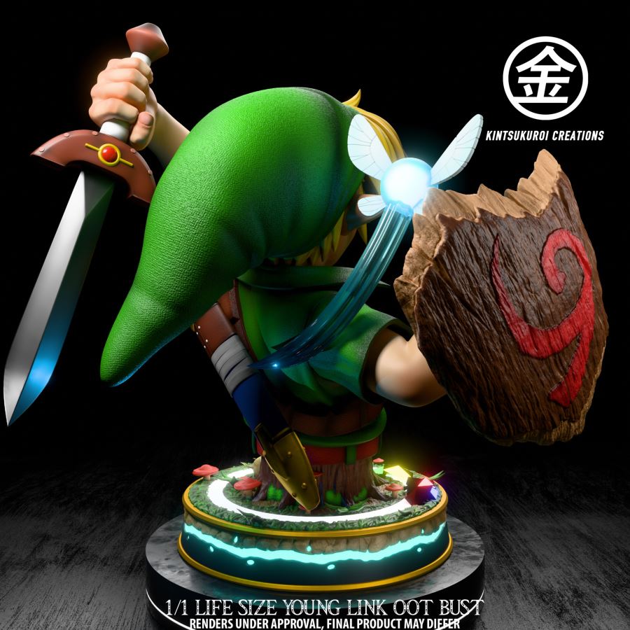 YOUNG LINK OOT 1/1 Lifesize Bust