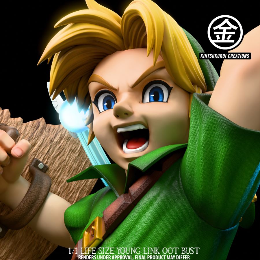 YOUNG LINK OOT 1/1 Lifesize Bust