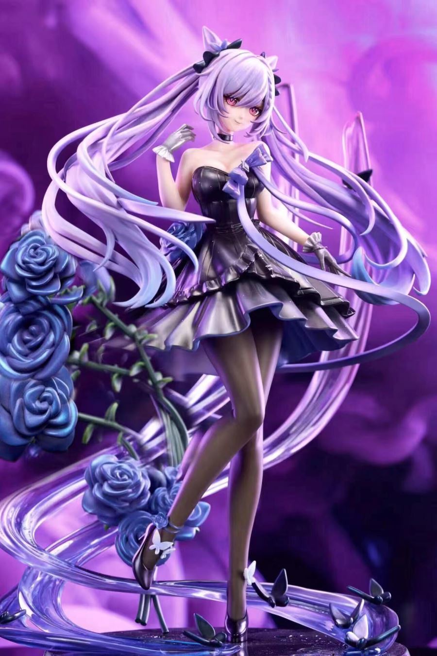 Purple rose Princess Keqing - Genshin Impact