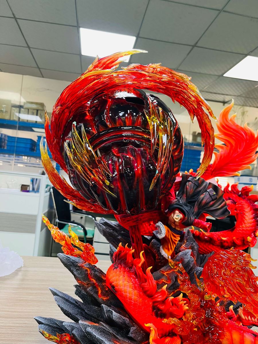 Hellfire Luffy vs Kaido - One Piece