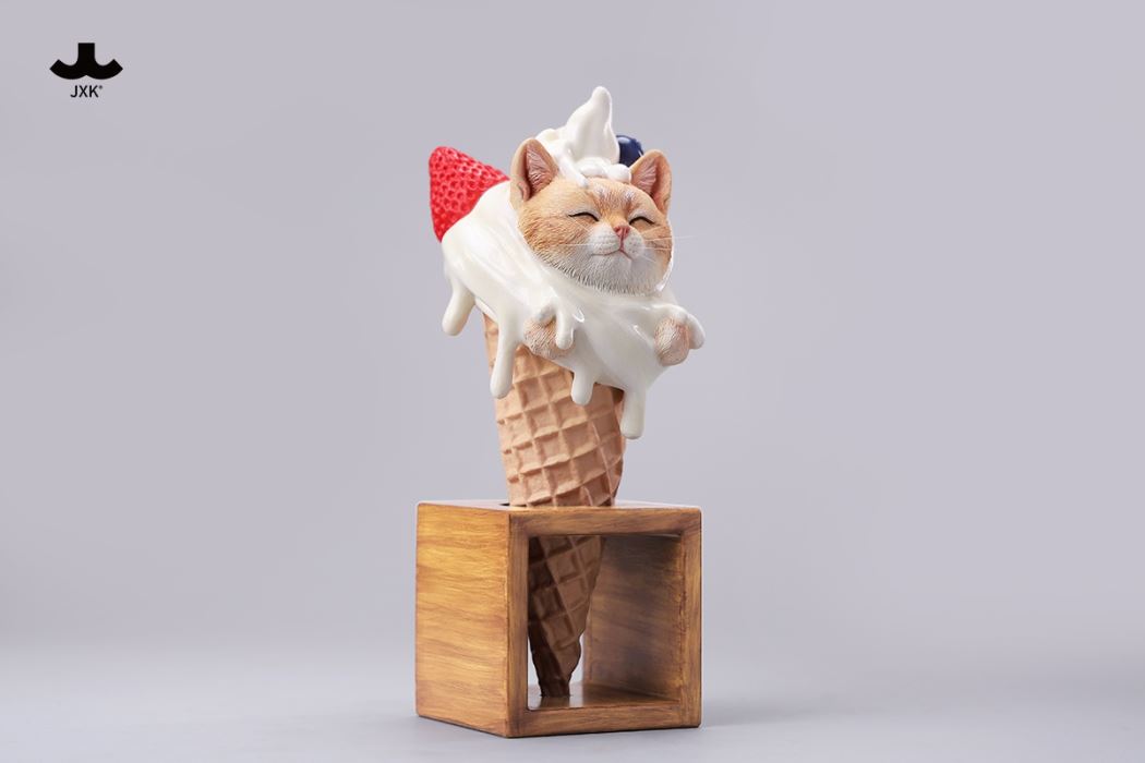 Kitty Cone Figurine