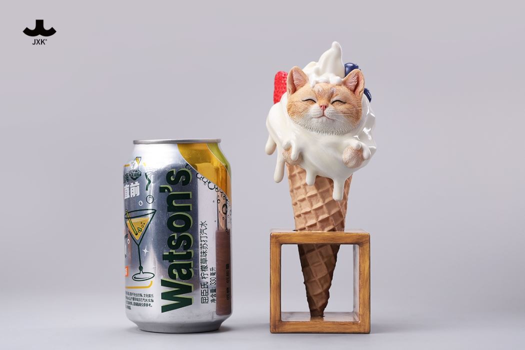 Kitty Cone Figurine