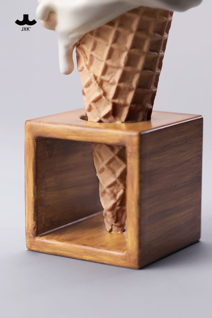 Kitty Cone Figurine
