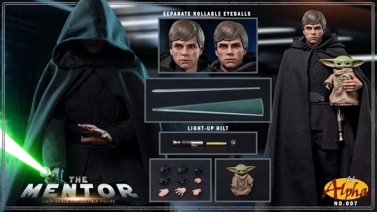 Black Robe Mentor and Apprentice Set 1/6