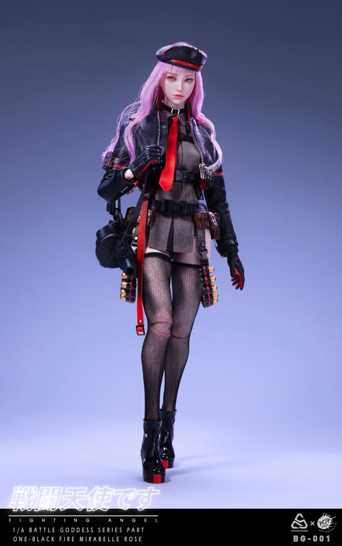 Battle Angel Series PartOne BG-001 Black Fire Mirabelle Rose 1/6