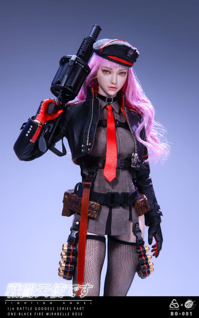 Battle Angel Series PartOne BG-001 Black Fire Mirabelle Rose 1/6
