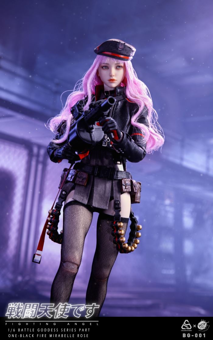 Battle Angel Series PartOne BG-001 Black Fire Mirabelle Rose 1/6