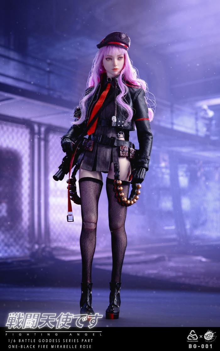 Battle Angel Series PartOne BG-001 Black Fire Mirabelle Rose 1/6