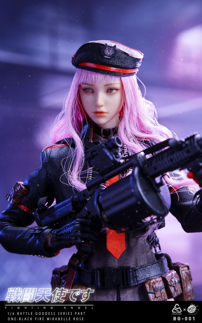 Battle Angel Series PartOne BG-001 Black Fire Mirabelle Rose 1/6