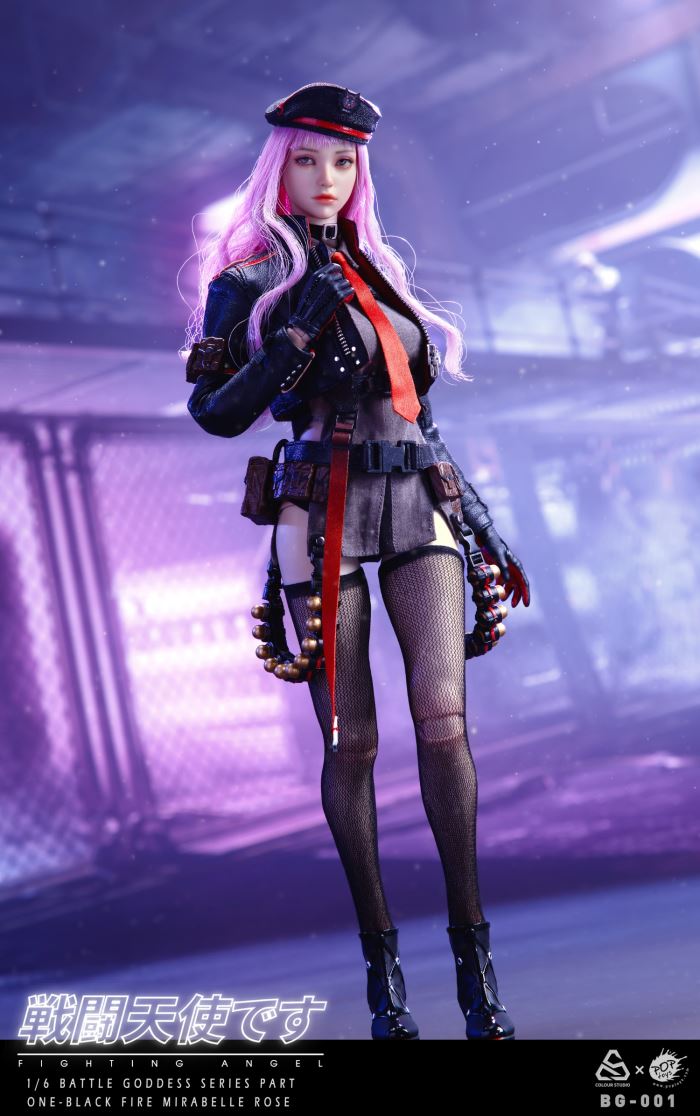 Battle Angel Series PartOne BG-001 Black Fire Mirabelle Rose 1/6