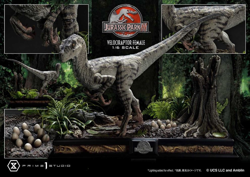 Jurassic Park III (Film) Velociraptor Female
