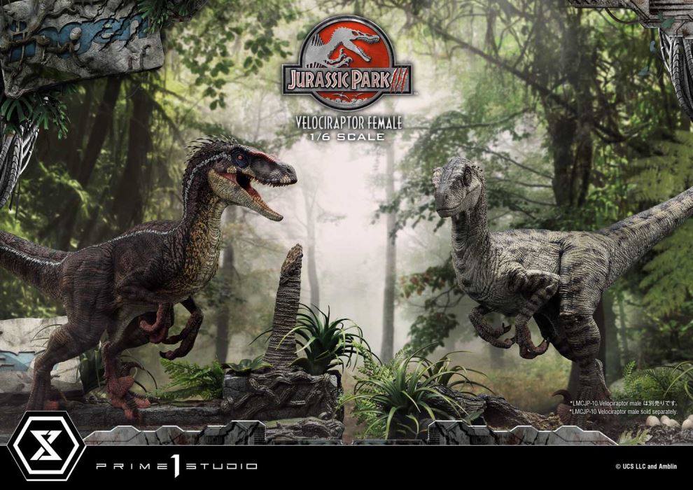 Jurassic Park III (Film) Velociraptor Female