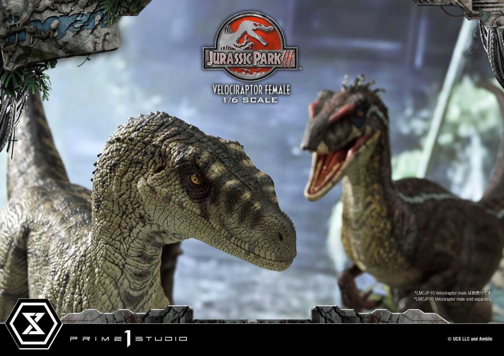 Jurassic Park III (Film) Velociraptor Female