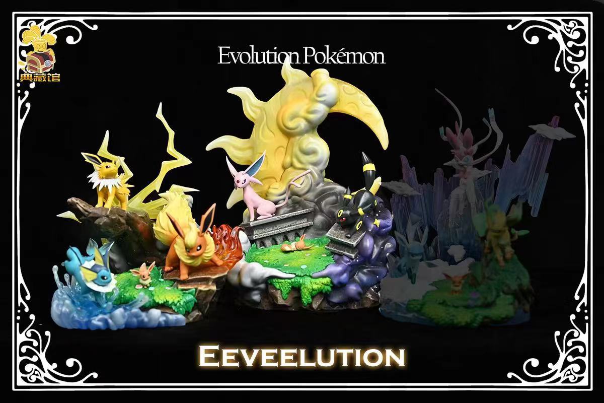 Vaporeon & Flareon & Jolteon & Eevee - Pokemon