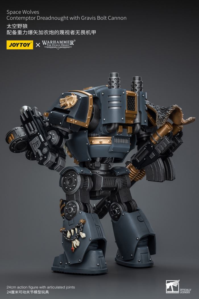Space Wolf - Gogo Evil Hand & Dreadnought Mecha 1/18
