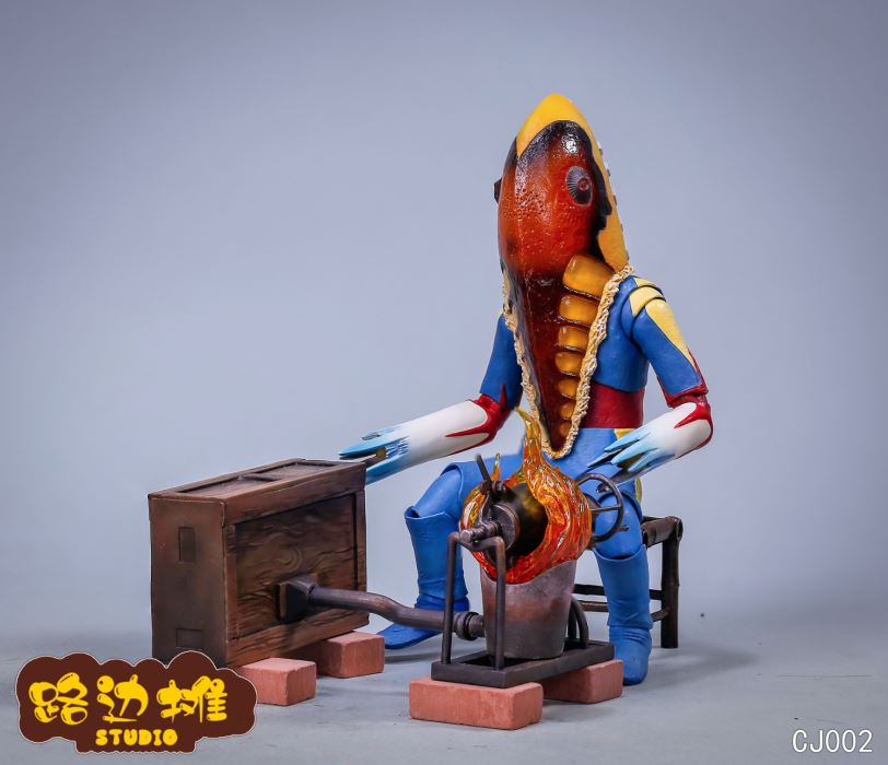 childhood memories Fried popcorn scene set 1/12