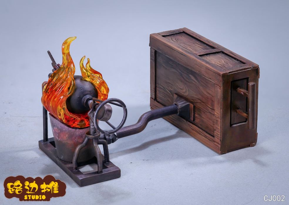 childhood memories Fried popcorn scene set 1/12