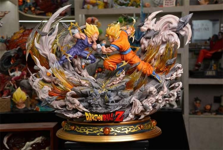 Goku vs Vegeta - Dragon Ball