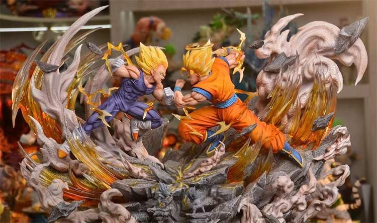 Goku vs Vegeta - Dragon Ball