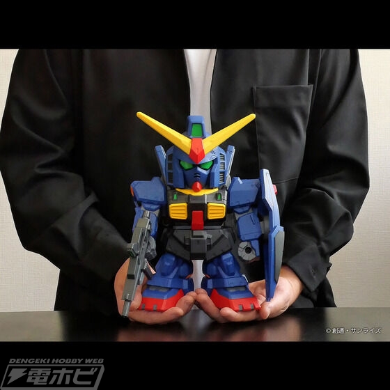 Jumbo soft vinyl figure SD RX-178 Gundam Mk-II (Titans specification) -SD Gundam