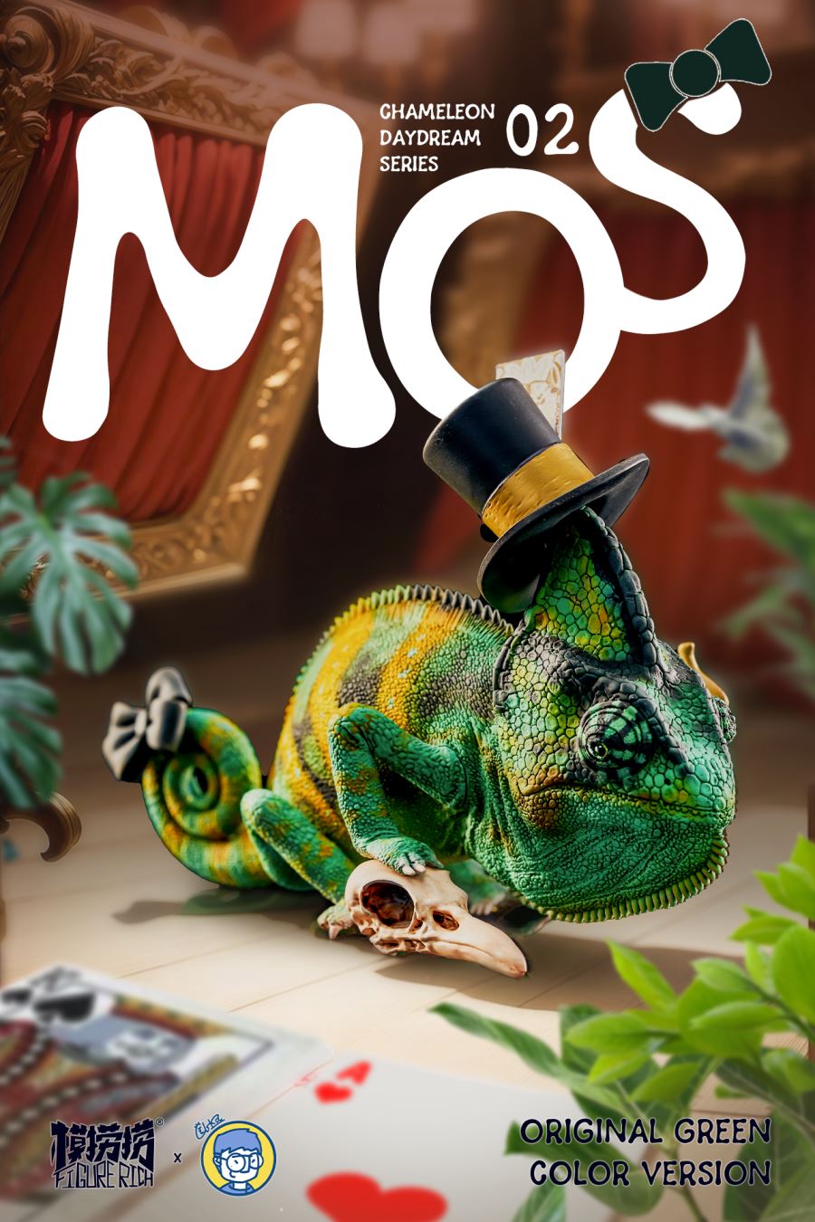 Original Day Dreams Series #2 Mos Veiled Chameleon