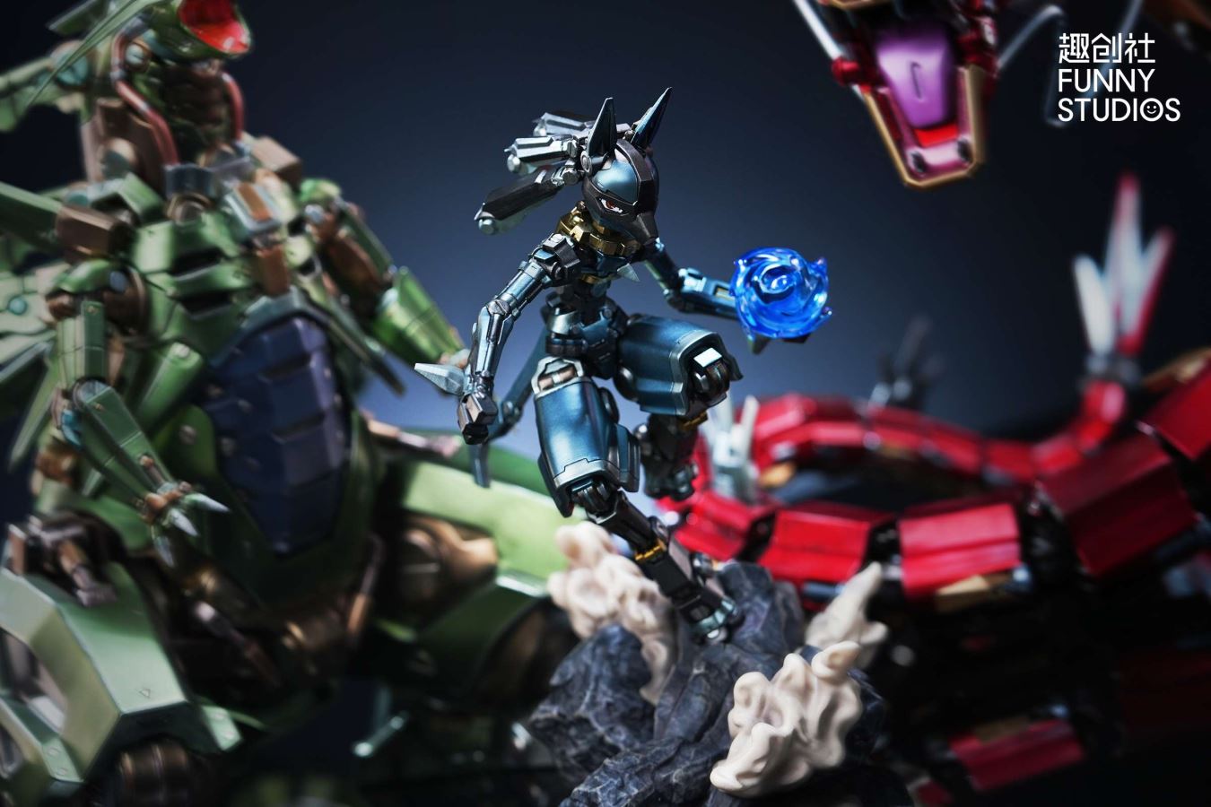 Machine Lucario - Pokemon