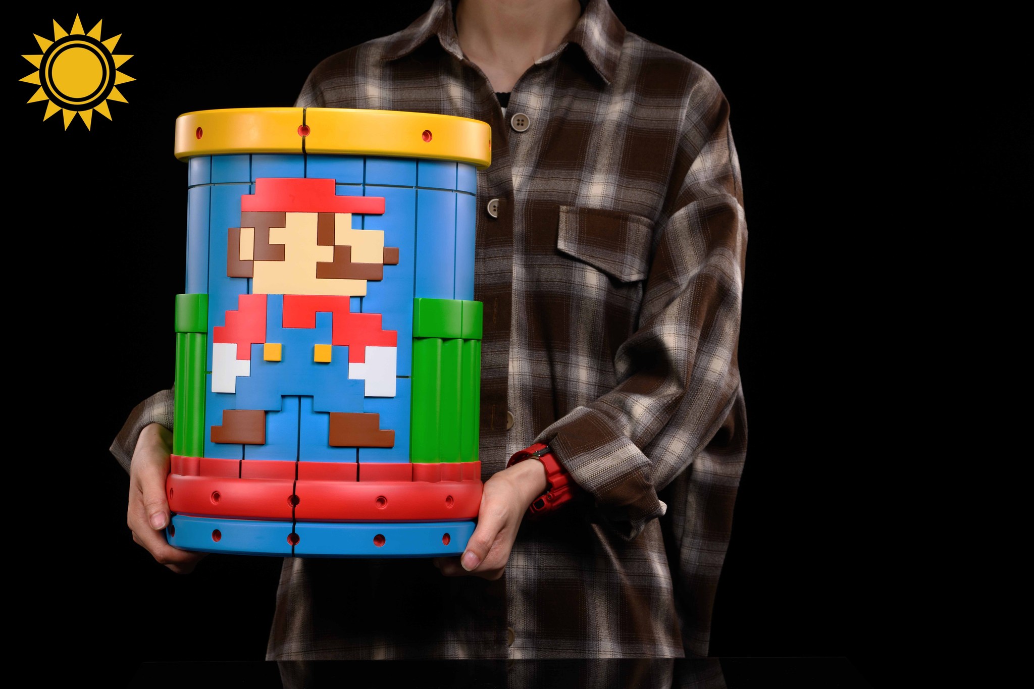 Mario Trash Can