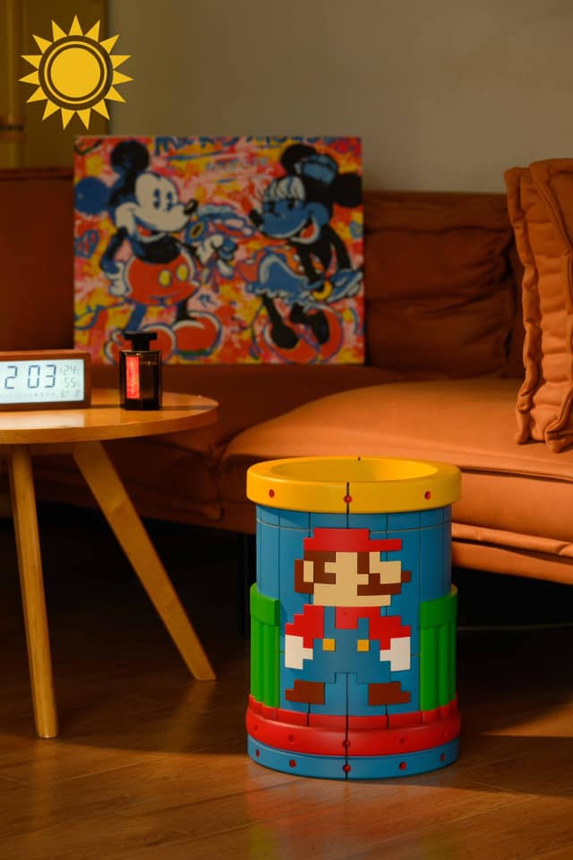 Mario Trash Can