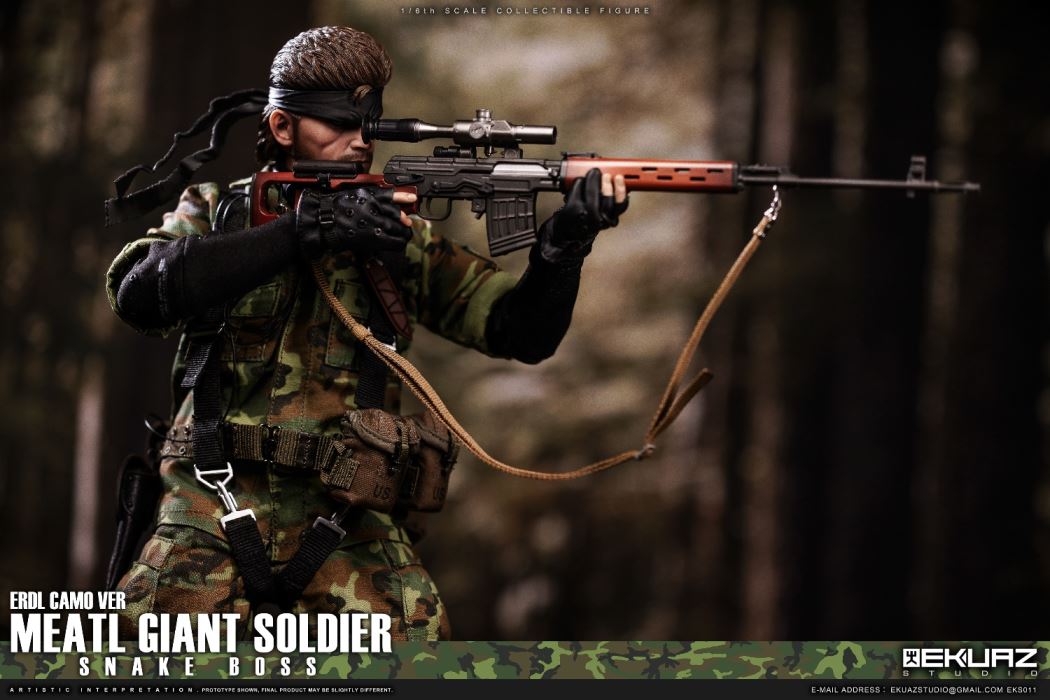 Alloy Giant Weapon Warrior-SNAKE BOSS 1/6