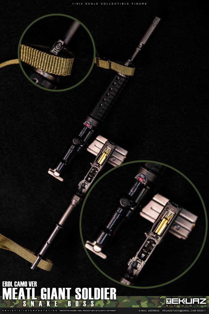 Alloy Giant Weapon Warrior-SNAKE BOSS 1/6