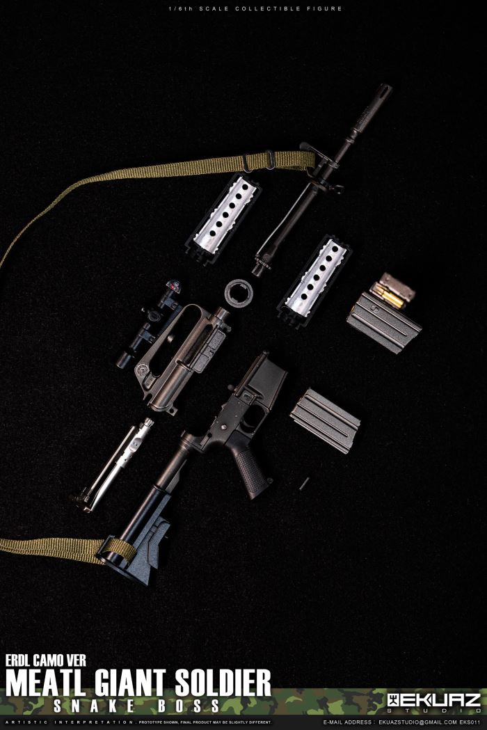 Alloy Giant Weapon Warrior-SNAKE BOSS 1/6