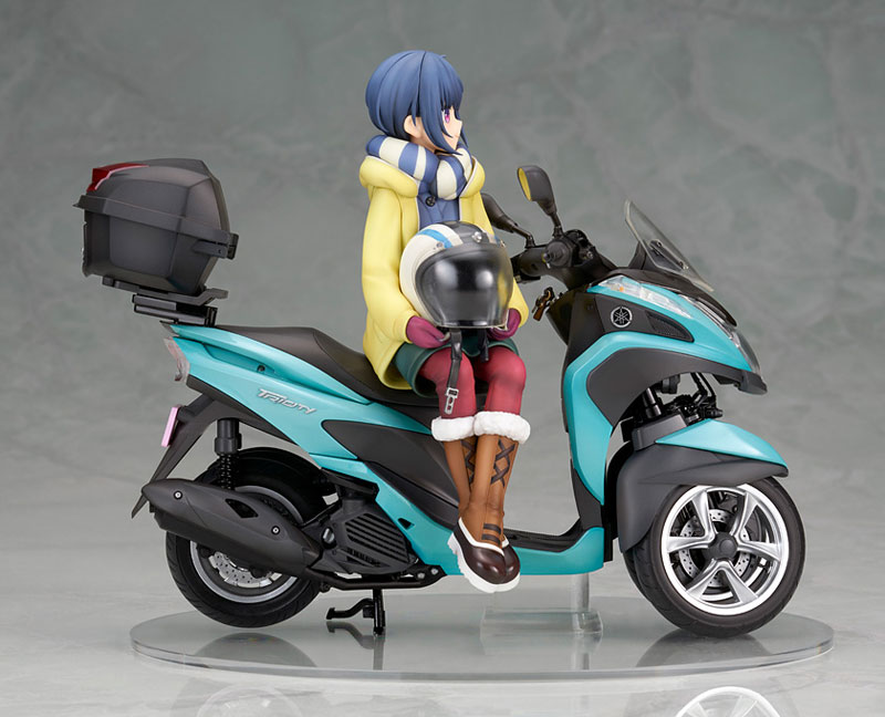 Yuru Camp Rin Shima with Three-wheeled Motorcycle 1/10