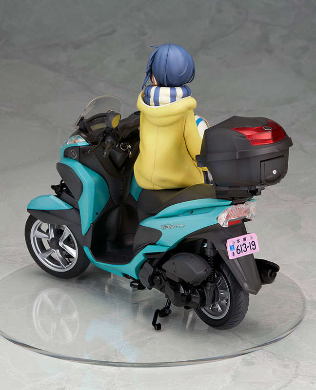 Yuru Camp Rin Shima with Three-wheeled Motorcycle 1/10