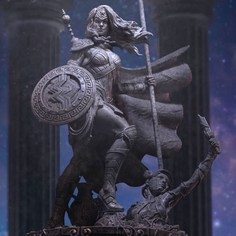 WONDER WOMAN UNLEASHED (MARBLE EDITION)