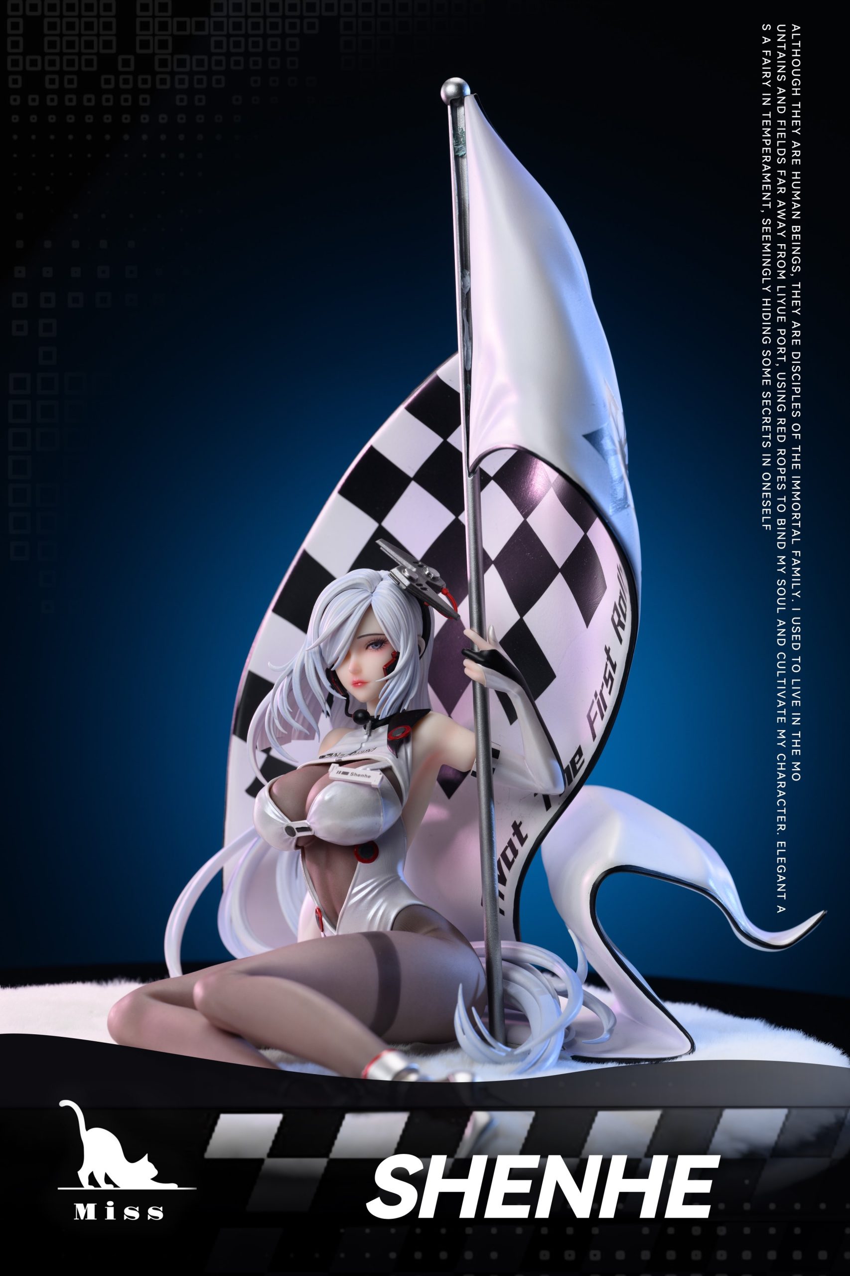 Shenhe - Genshin Impact Racing Suit