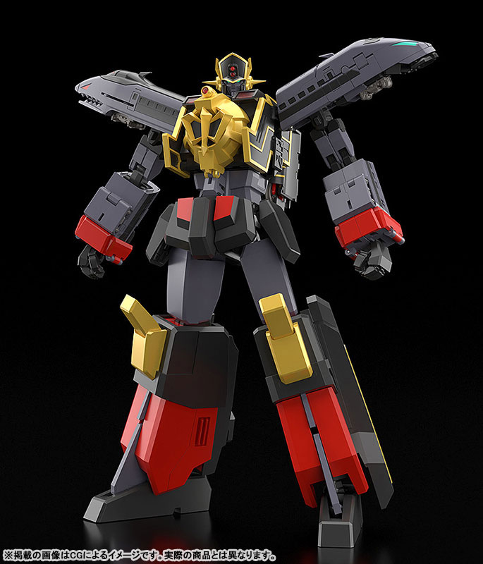 THE GATTAI The Brave Express Might Gaine Black Might Gaine
