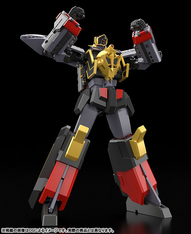 THE GATTAI The Brave Express Might Gaine Black Might Gaine