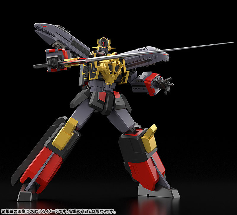 THE GATTAI The Brave Express Might Gaine Black Might Gaine