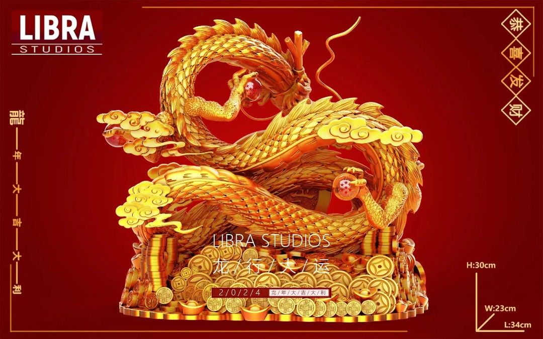 Dragon Ball Lucky Dragon 2024 New Year Model