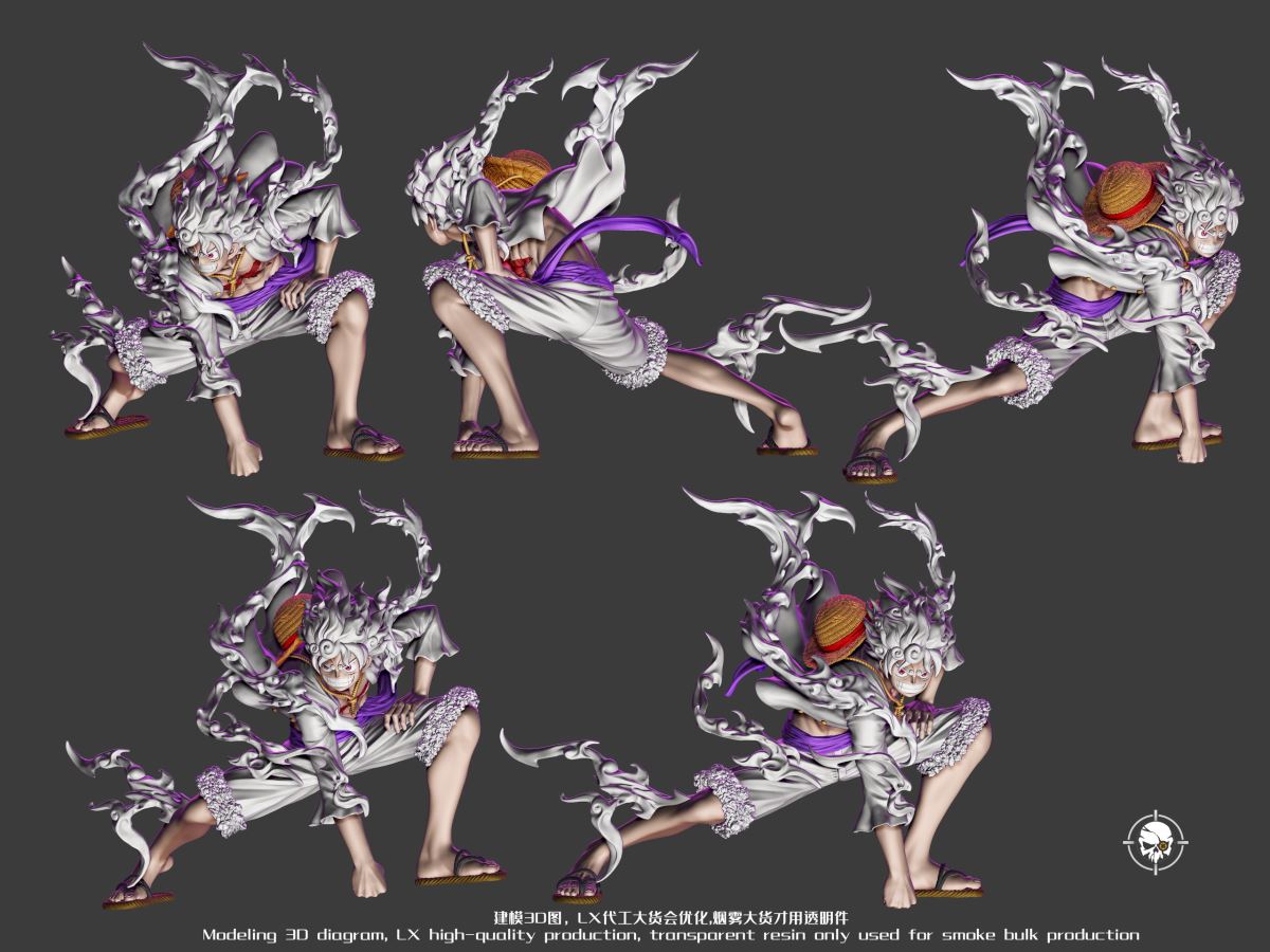 Gear 2 & Nika Luffy - One Piece