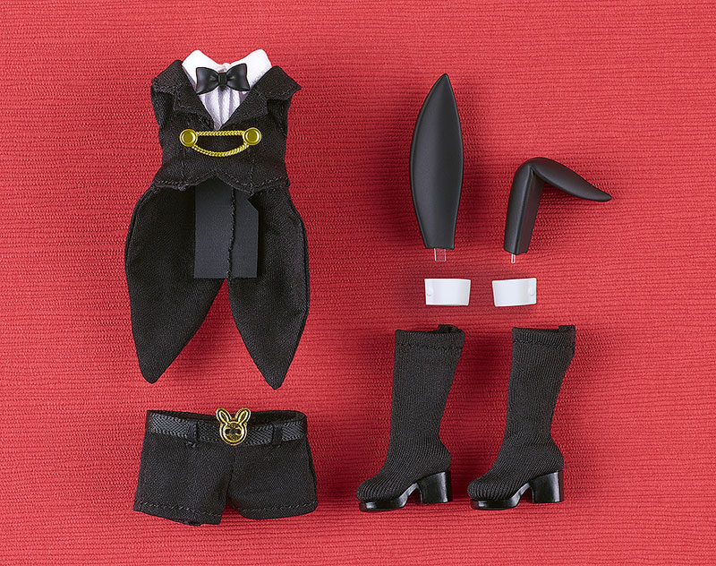 Nendoroid Doll Outfit Set Bunny Suit (Black / White)