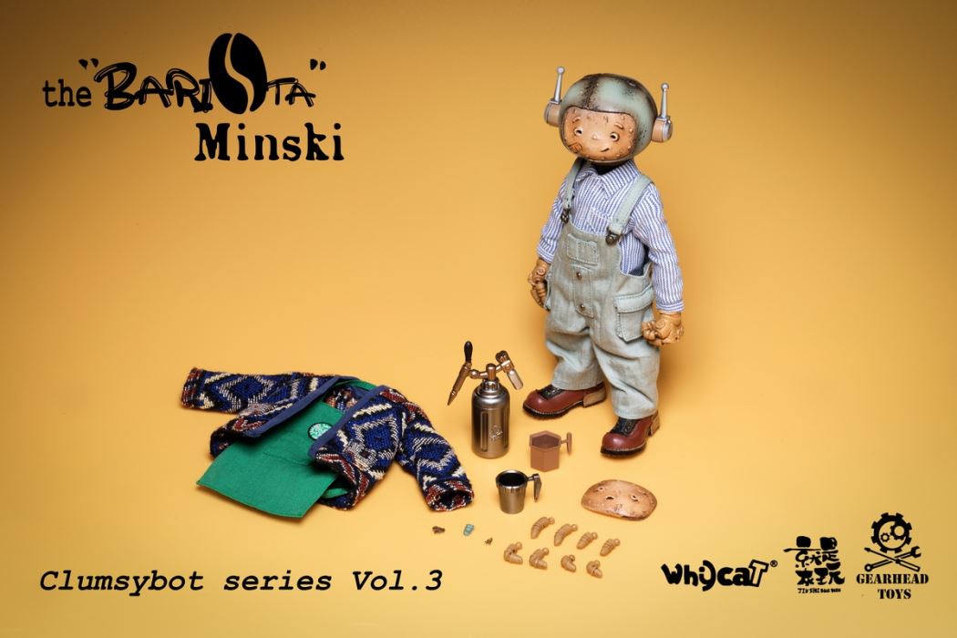 ClumsyBot series third edition - Barista Minski